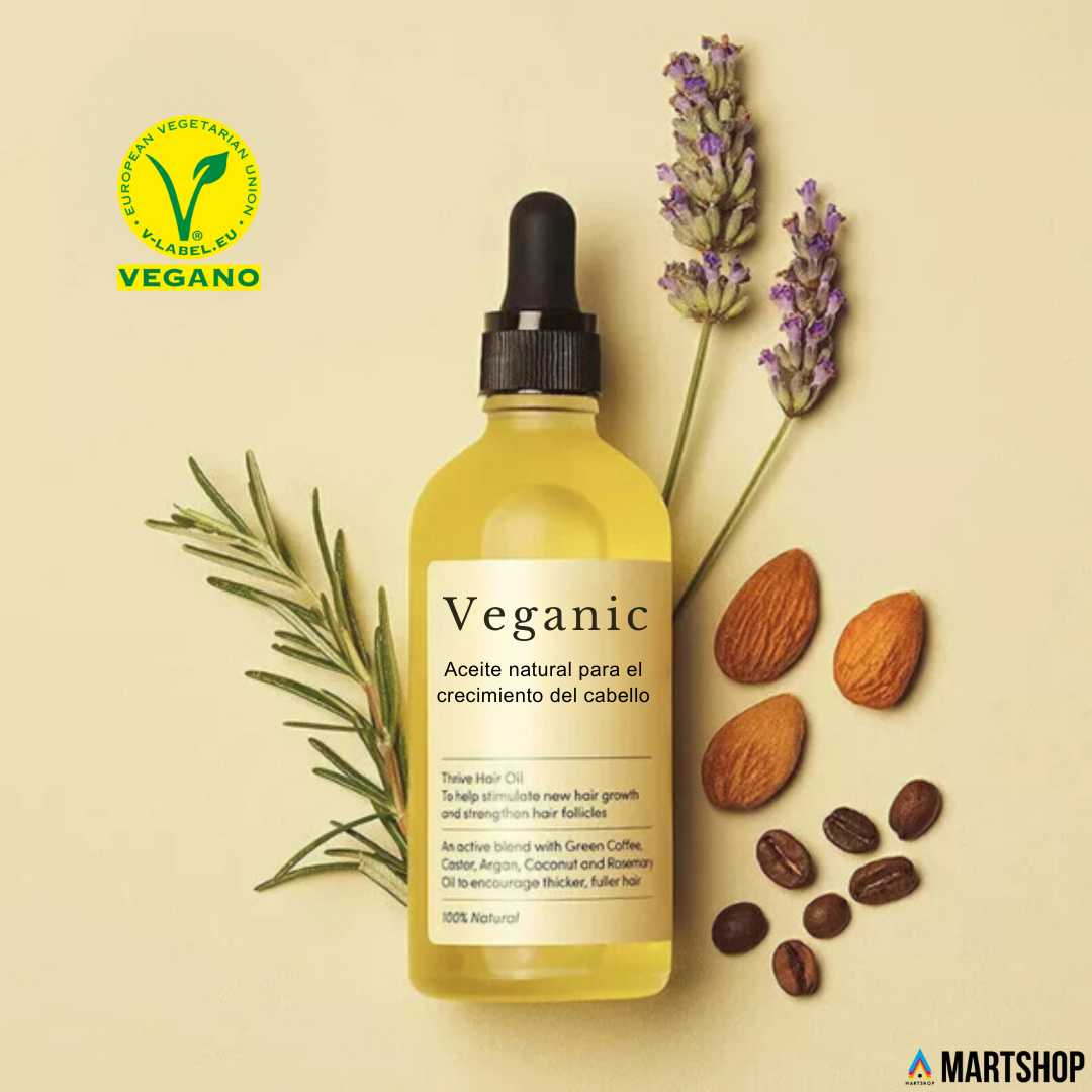 Aceite Capilar Vegano – Fortalece y Estimula el Crecimiento