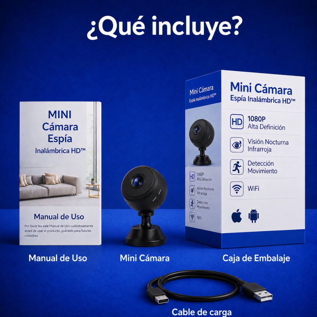 Mini Cámara Espía Inalámbrica HD™
