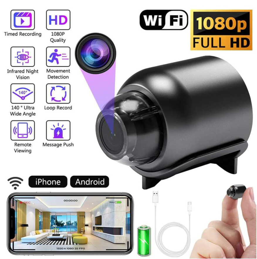 Cámara de Seguridad Full HD 4K VisionPro™