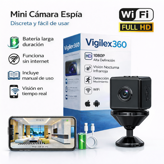 Mini Cámara Espía 4K Ultra HD™