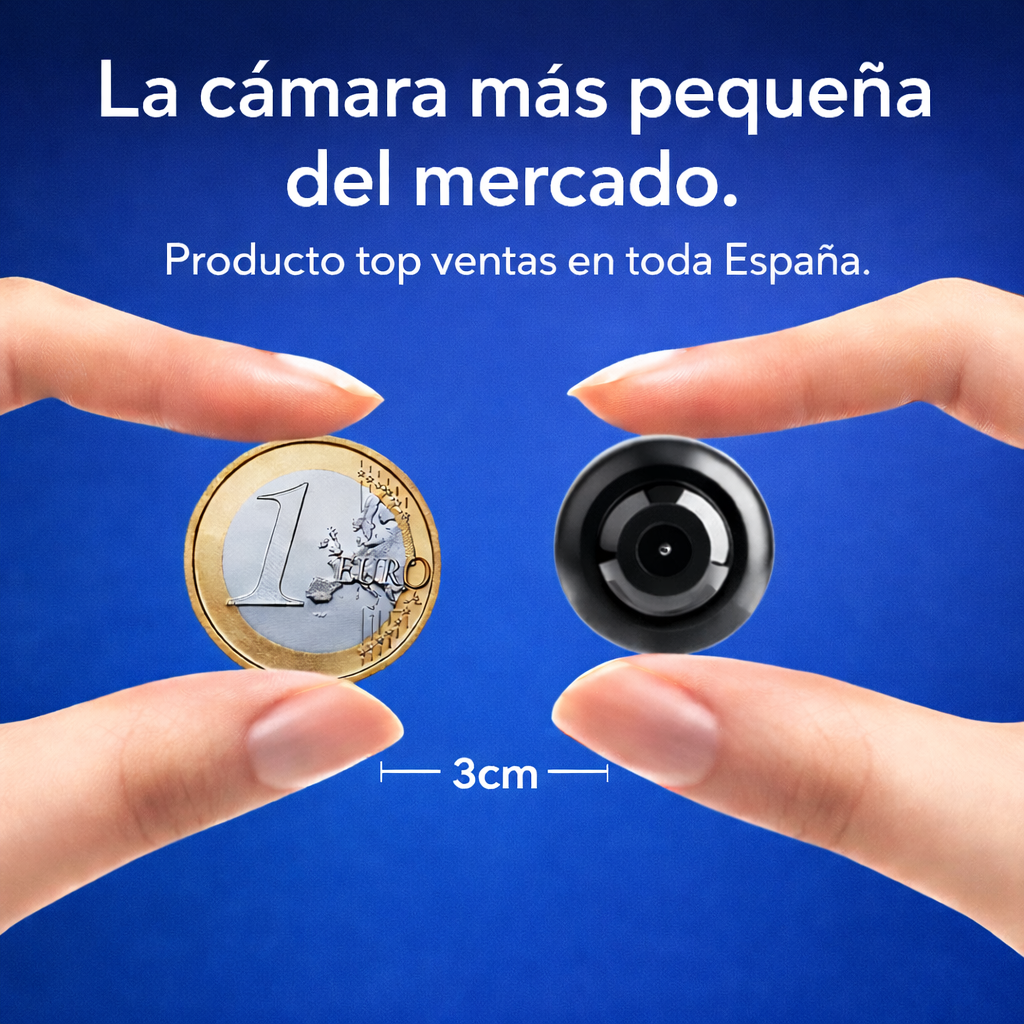 Mini Cámara de Seguridad Full HD 4K UltraVision™