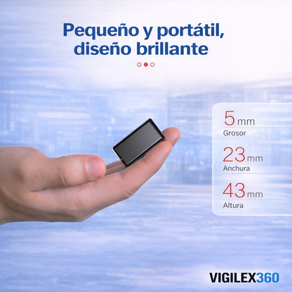 SpyRec™ – Mini Grabadora de Voz Espía Ultraportátil