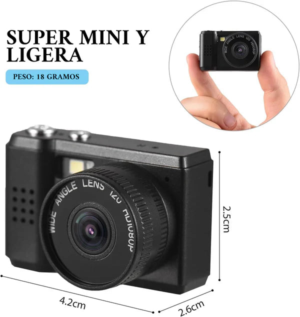 Mini Retro Pocket Cámara 2.0