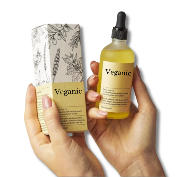 Aceite Capilar Vegano – Fortalece y Estimula el Crecimiento